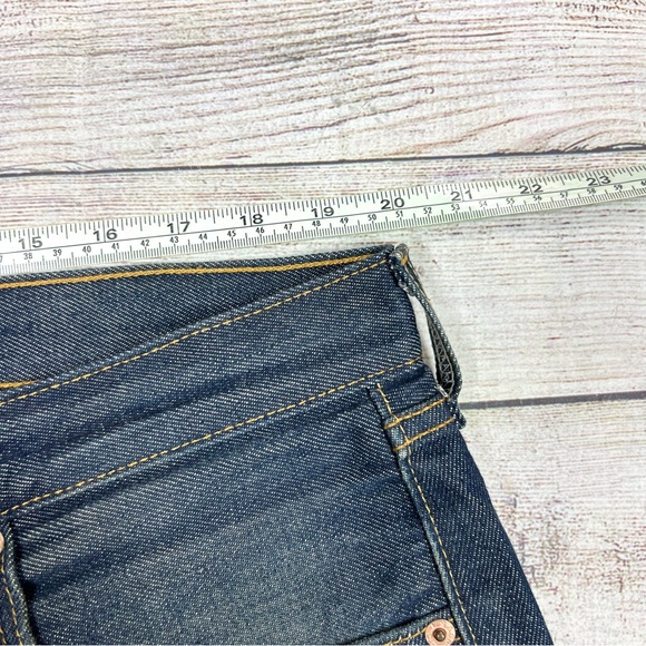 Levi’s Mens Dark Wash 501 Relaxed Denim Jeans Cotton Size 38x32 - Picture 10 of 12